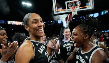A’ja Wilson named WNBA West Player of the Month for May, sets record