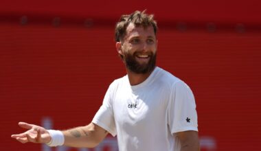 French tennis player Moutet fined $40,000 for expletives in interview at Queen’s Club