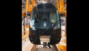 first lrt trains are now in mississauga and brampton.