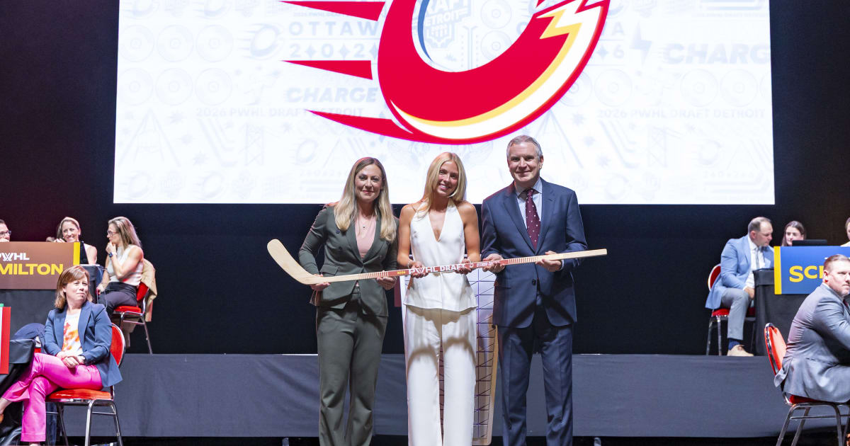 OTTAWA CHARGE SELECT VIVIAN JUNGELS IN THE FIRST ROUND OF THE 2026 PWHL DRAFT | PWHL