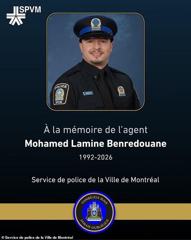 Mohammed Lamine Benredouane מוחמד למין בן רדואן, נרצח נוסף בפיגוע במונטריאול