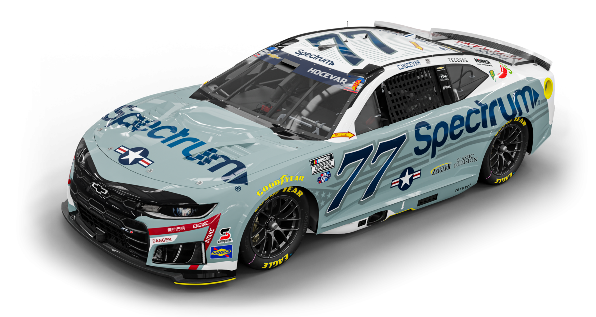 Spire Motorsports Lineup Prepared for the First-Ever NASCAR Cup Series Race at Naval Base Coronado - Speedway Digest