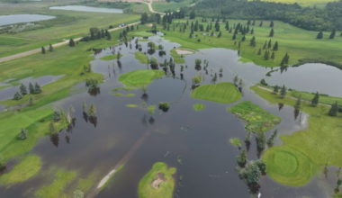 Waterlogged golf courses suffer closures, lower traffic during record rainy June - CTV News