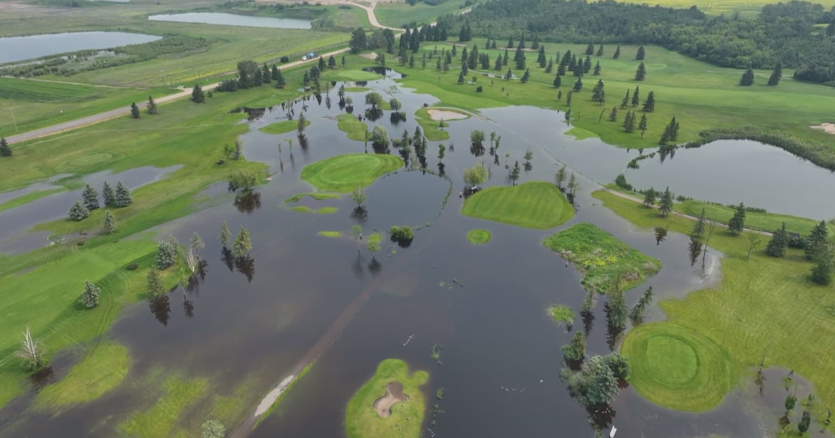 Waterlogged golf courses suffer closures, lower traffic during record rainy June - CTV News