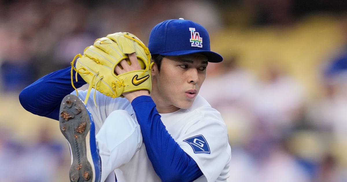 Roki Sasaki's breakthrough rolls on with latest gem for Las Angeles Dodgers