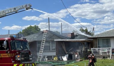 Scarborough home engulfed by fire on Sunday