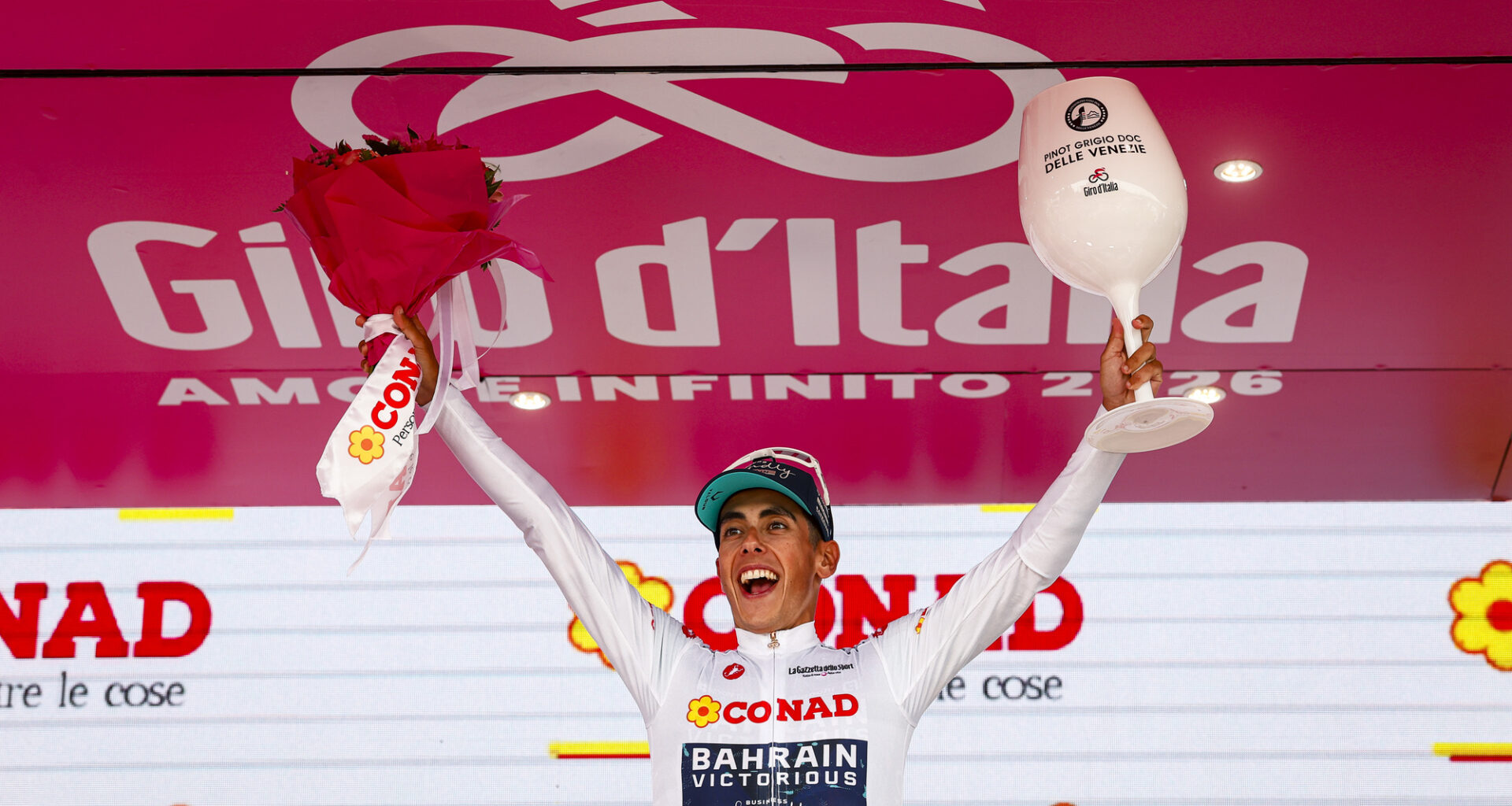 Eulálio All But Secures Maglia Bianca After Final Mountain Stage of the Giro d’Italia