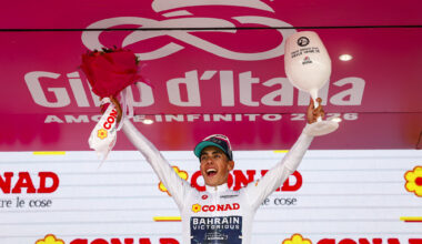 Eulálio All But Secures Maglia Bianca After Final Mountain Stage of the Giro d’Italia