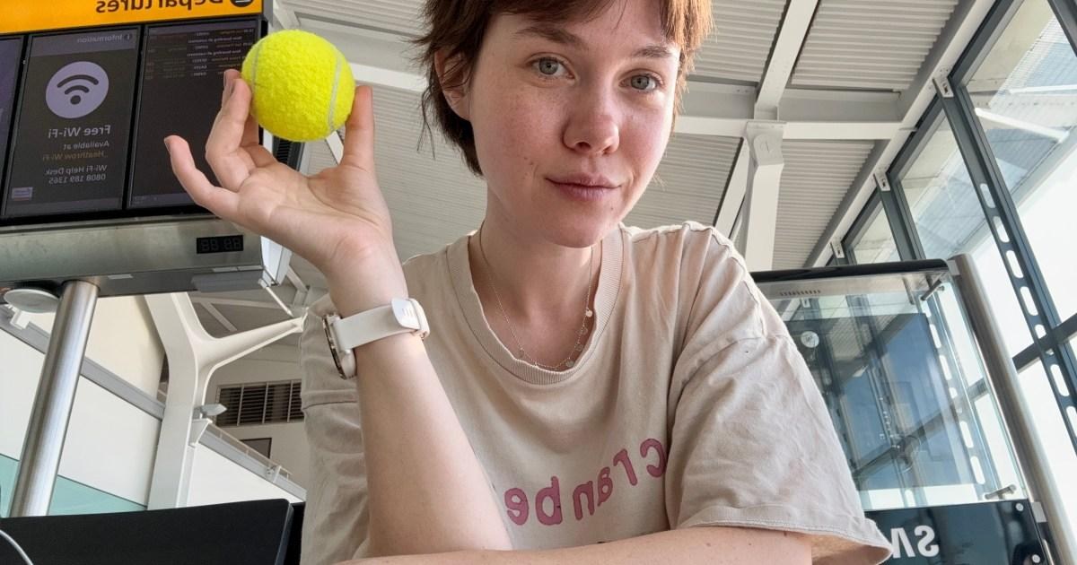 I packed a tennis ball in my carry-on — it changed how I fly