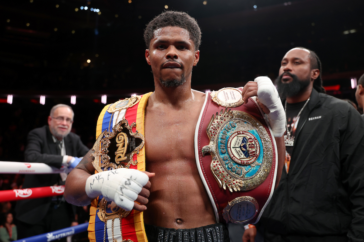 Shakur Stevenson Signs With Zuffa Boxing, Haney Still a Rumor