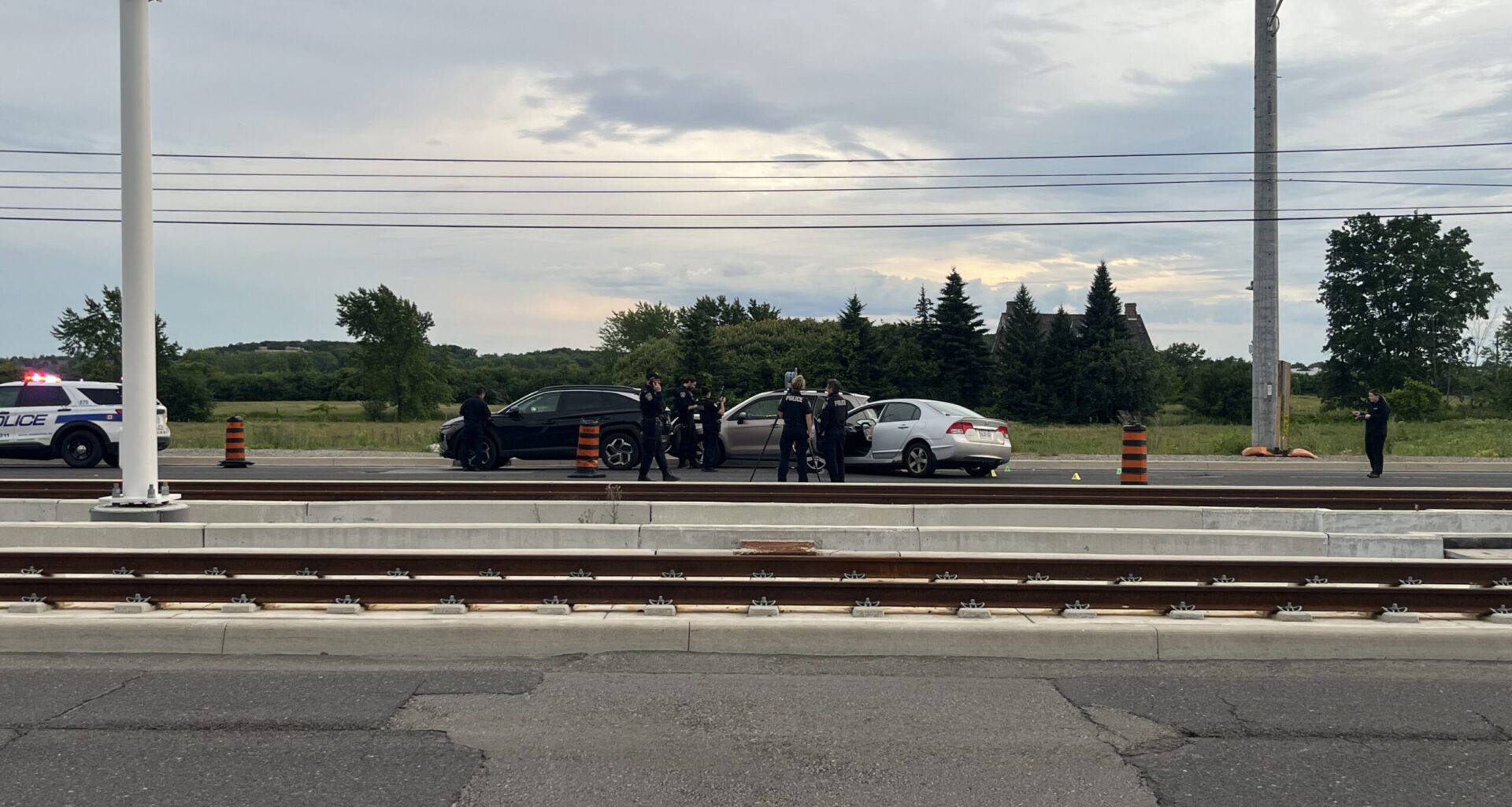 Woman rushed to hospital after 3-vehicle crash in Mississauga