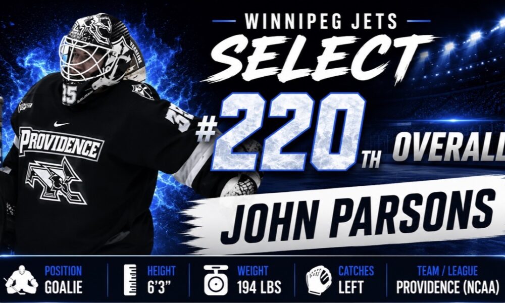 Winnipeg Jets 2026 7th Round Draft Pick (220th overall): John Parsons – Illegal Curve Hockey
