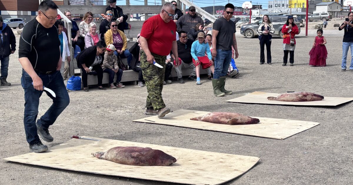 Seal-skinning ‘showdown’ pits hunter against hunter