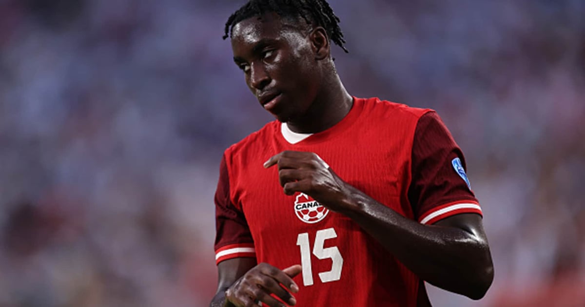 Canada D Moise Bombito taking part in modified training as World Cup status hangs in balance