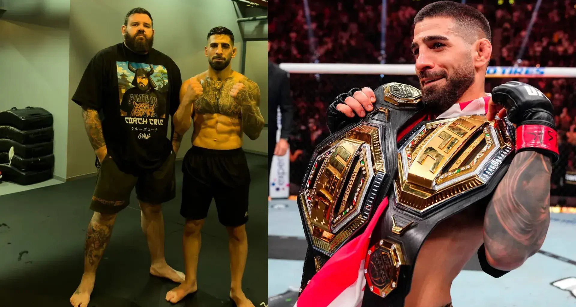 Ilia Topuria is preparing to unify the UFC lightweight titles