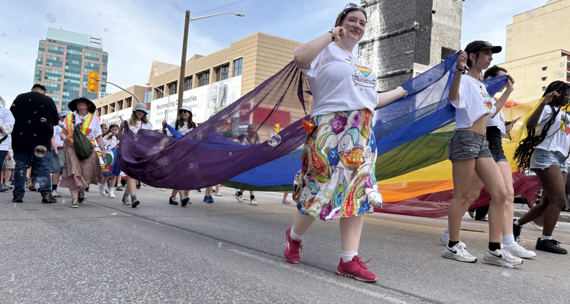 Winnipeggers celebrate Pride with annual parade