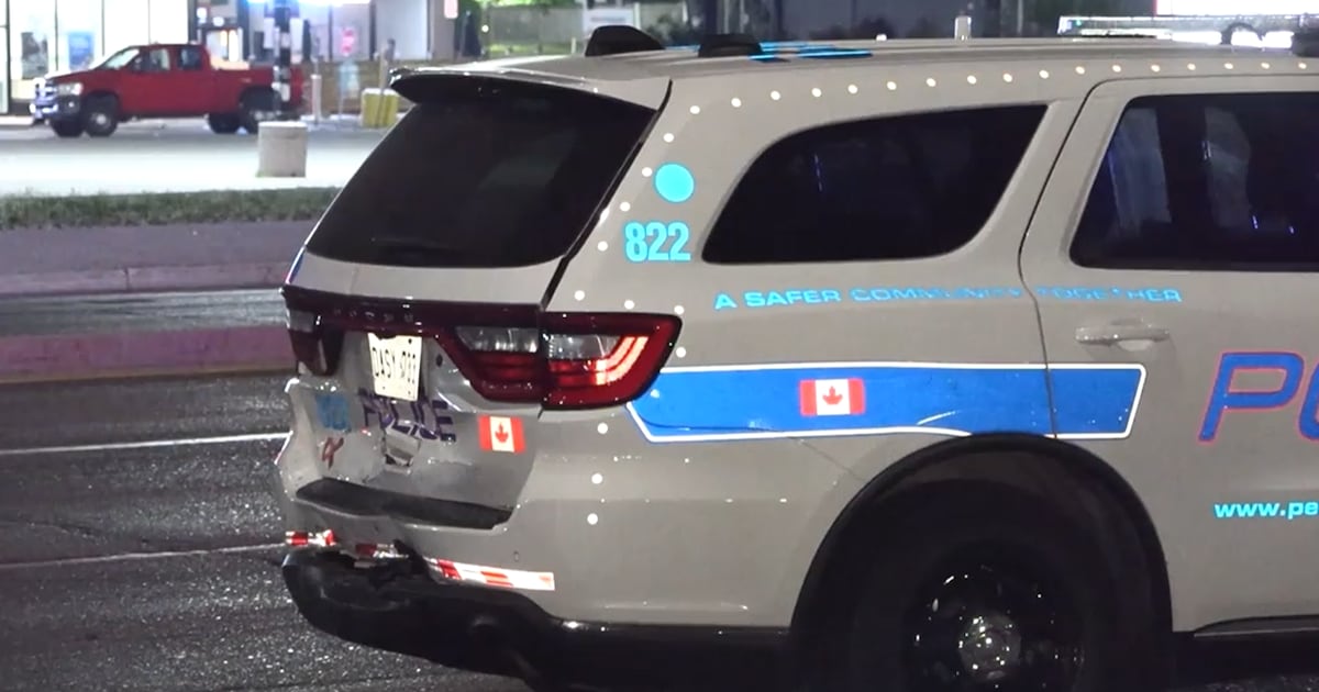 Cruiser rear-ended in Mississauga