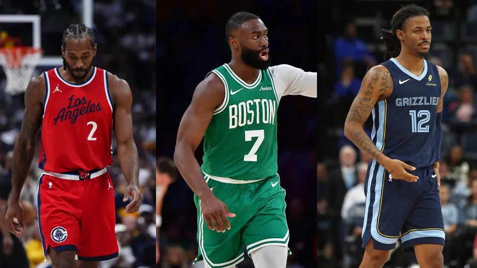 NBA trade rumors: Jaylen Brown, Kawhi Leonard lead players most likely to be dealt before free agency image
