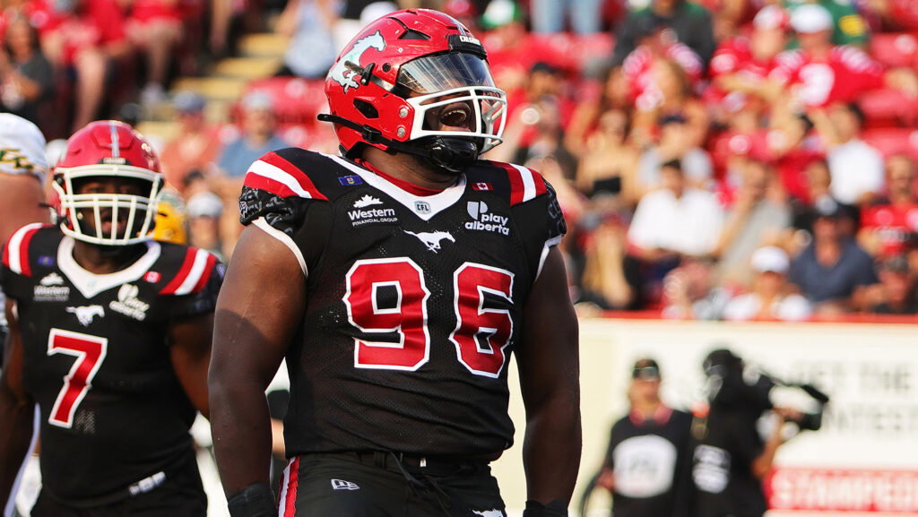Calgary Stampeders bring back All-CFL DL Jaylon Hutchings on three-year deal