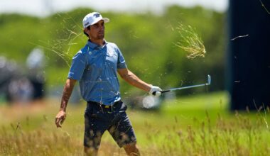 Joaquin Niemann penalized for throwing club at U.S. Open