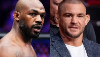 Jon Jones Dustin Poirier tweets screengrabs