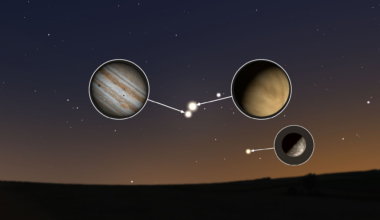 The two brightest planets converge in the sky in June