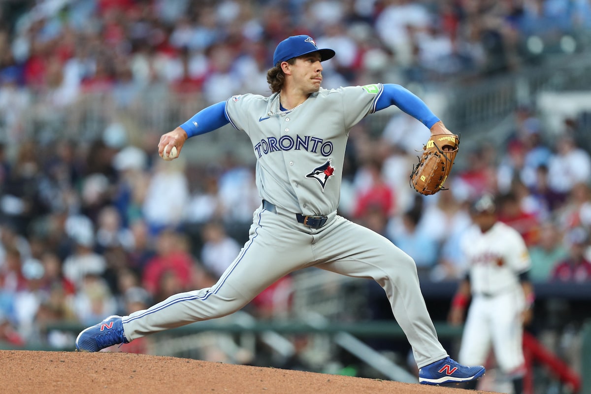 Dallas impresses in MLB debut as Blue Jays down Braves 7-2