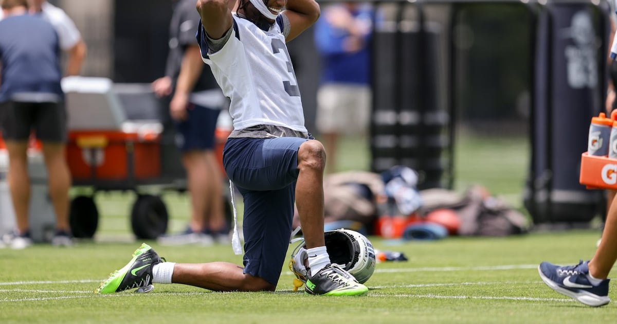 OK with franchise tag, George Pickens at Dallas Cowboys minicamp