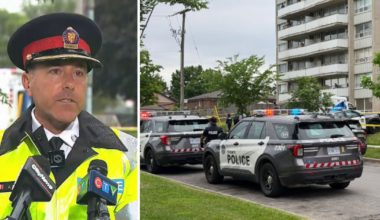 North York fight: One dead after vehicle strikes pedestrian