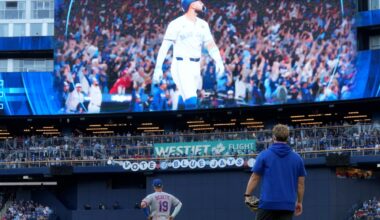 Memories come flooding back to Bo Bichette in emotional return to Toronto