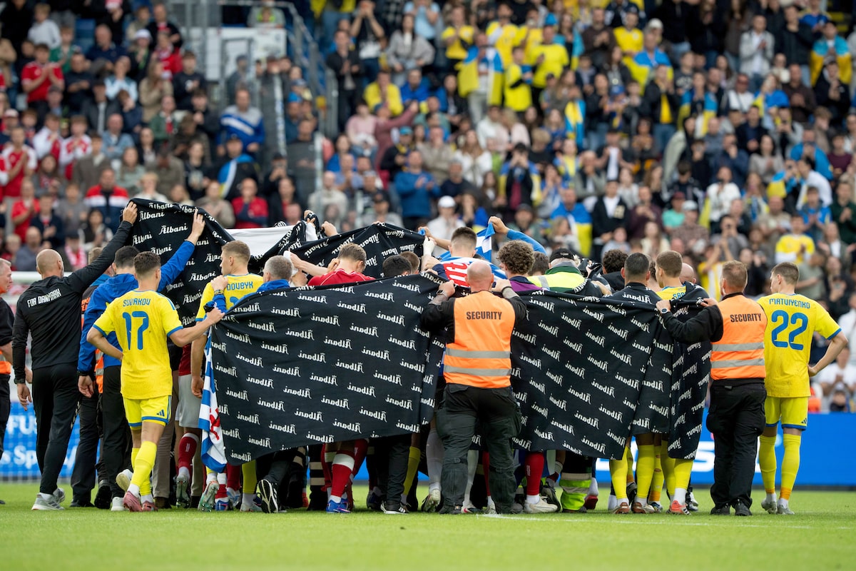 Denmark’s Christian Eriksen ‘conscious’ after collapsing during game for second time