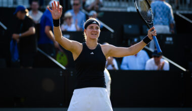 Muchova wins Bad Homburg after Osaka retires in final with foot injury