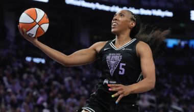 Valkyries set franchise record with 18 threes in win over Fire