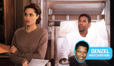 (L-R) Angelina Jolie and Denzel Washington in "The Bone Collector" (1999)
