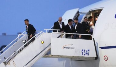 Iran’s soccer team arrives in Mexico to train ahead of the World Cup