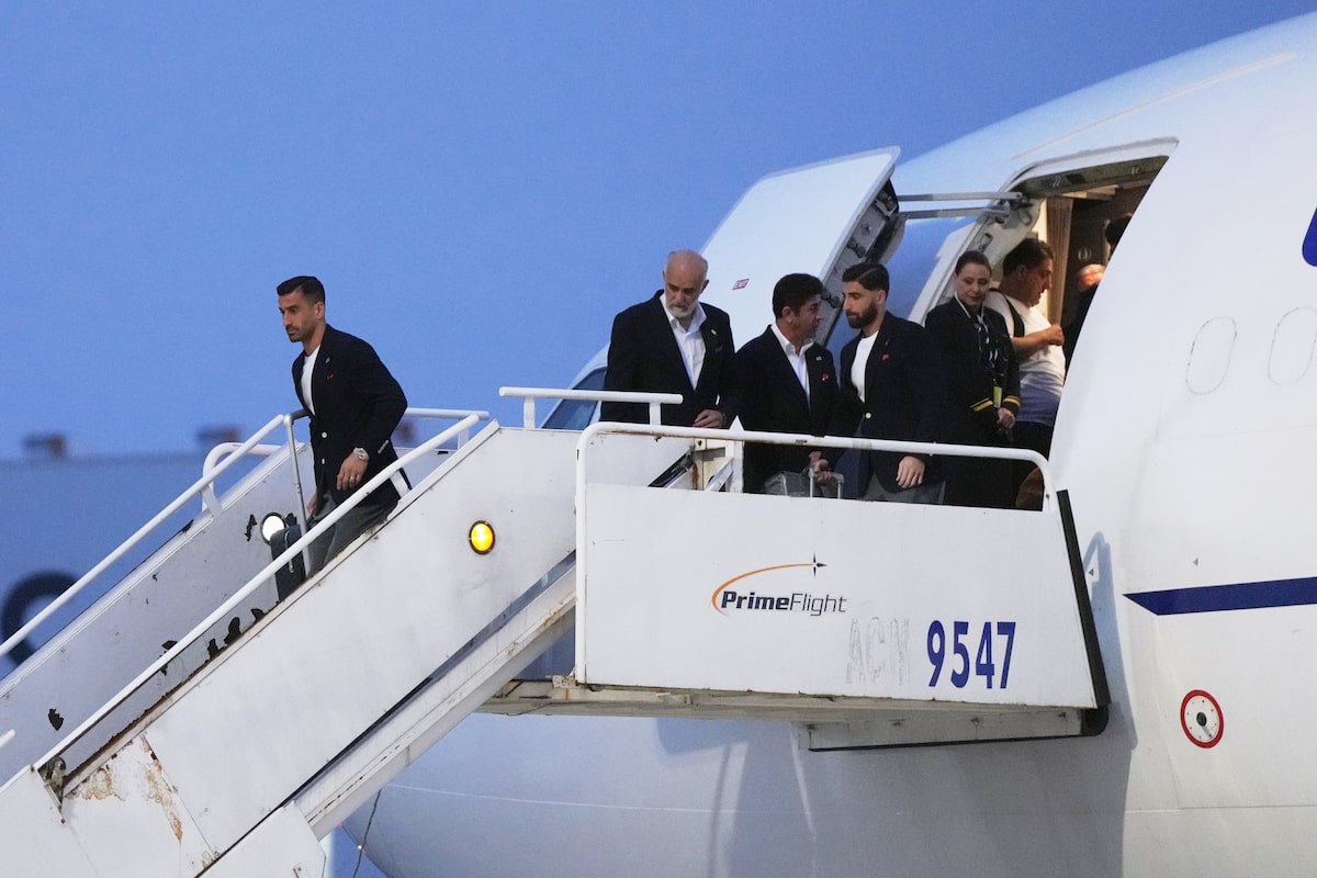 Iran’s soccer team arrives in Mexico to train ahead of the World Cup