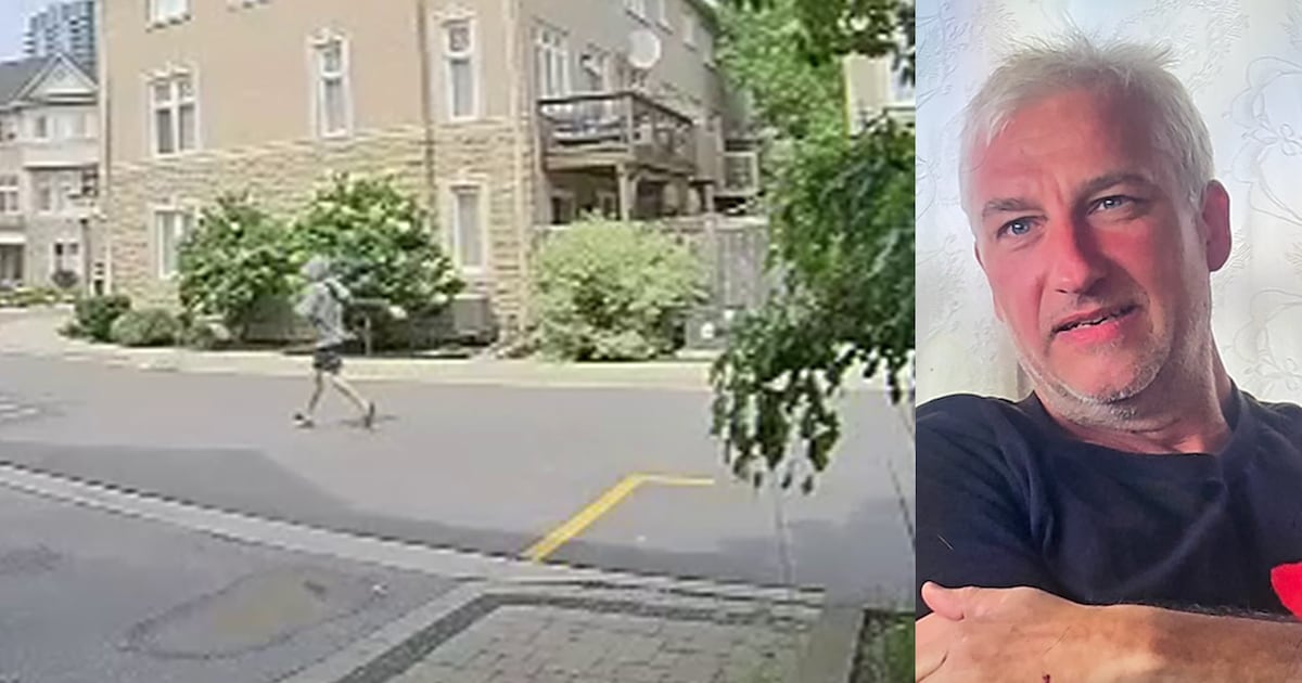 Jordan Sangwin accused of killing parents captured on video in Toronto