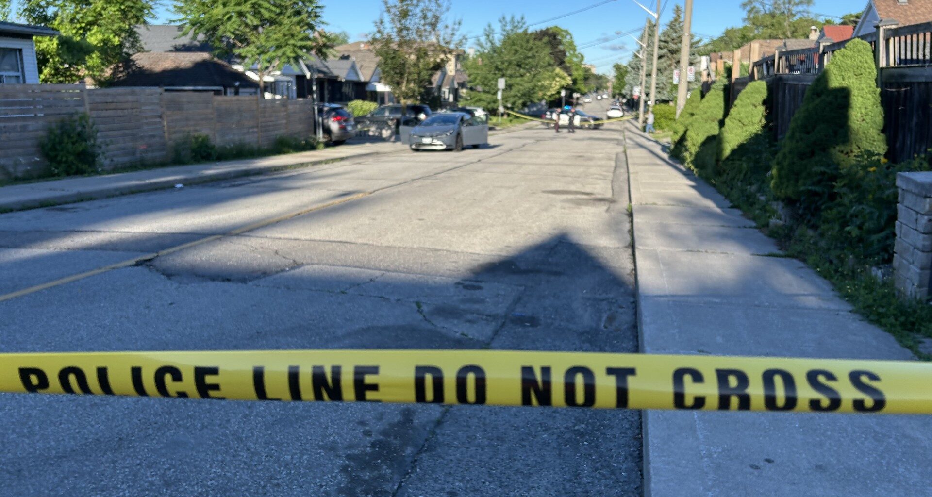 Police officer struck by vehicle on Leaside Bridge in East York