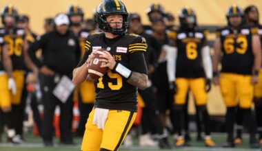 Mitchell chasing third straight season of 5,000 passing yards with Tiger-Cats