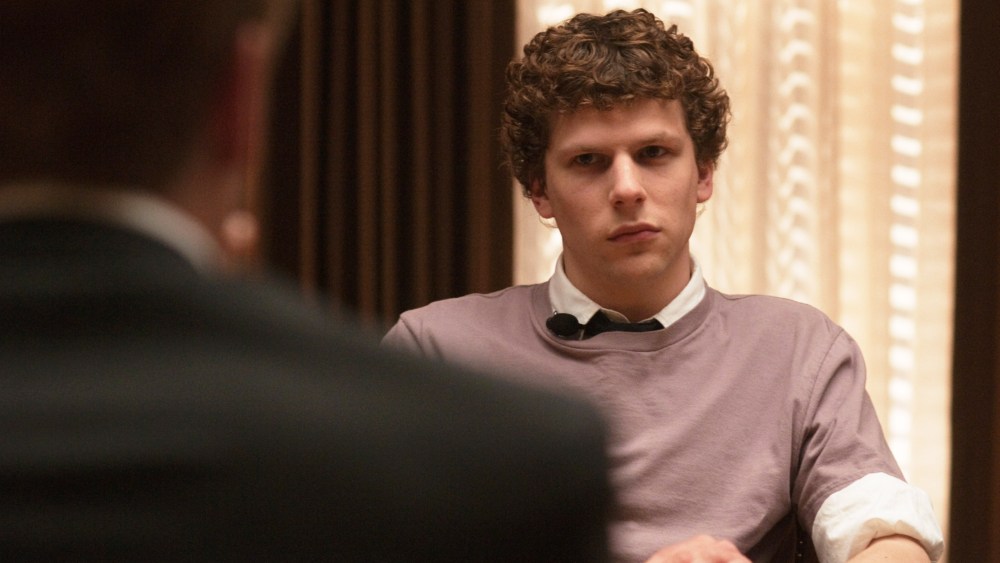 Jesse Eisenberg on Rejecting Mark Zuckerberg Role in Social Reckoning