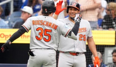 Rutschman powers Baltimore Orioles to rout of Toronto Blue Jays in three-game series opener