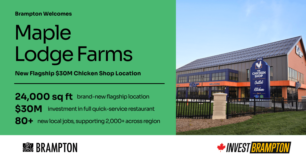 City of Brampton Marks the Grand Opening of Maple Lodge Farms’ New Chicken Shop Flagship Location