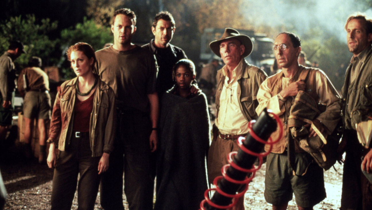 The Lost World: Jurassic Park, Julianne Moore, Vince Vaughn, Jeff Goldblum, Vanessa Lee Chester, Pete Postlewaite, Richard Schiff, Peter Storemare, 1997