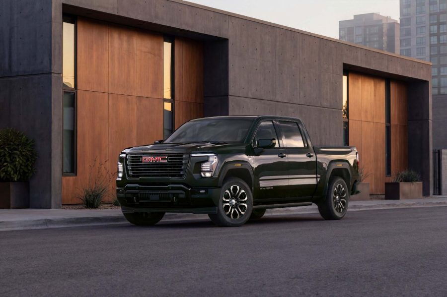 Rendering of a 2027 GMC Sierra 1500 Elevation Crew Cab alt text