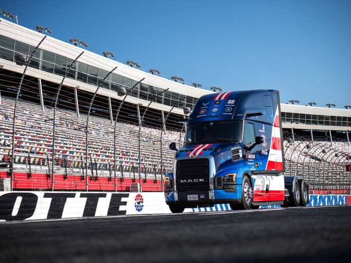 Mack Pioneer NascarSalutes. 