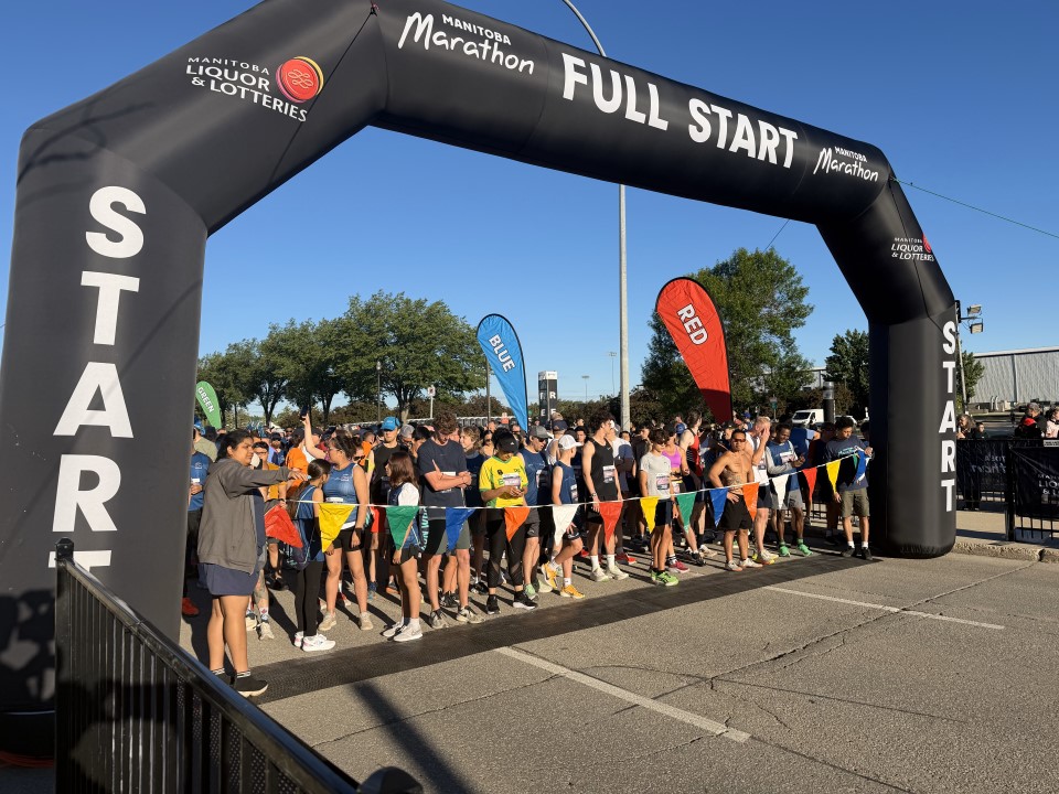 Record 14,000 runners take part in Manitoba Marathon as event marks largest turnout in history