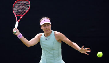 Maria slices and volleys past Tjen in Nottingham first round