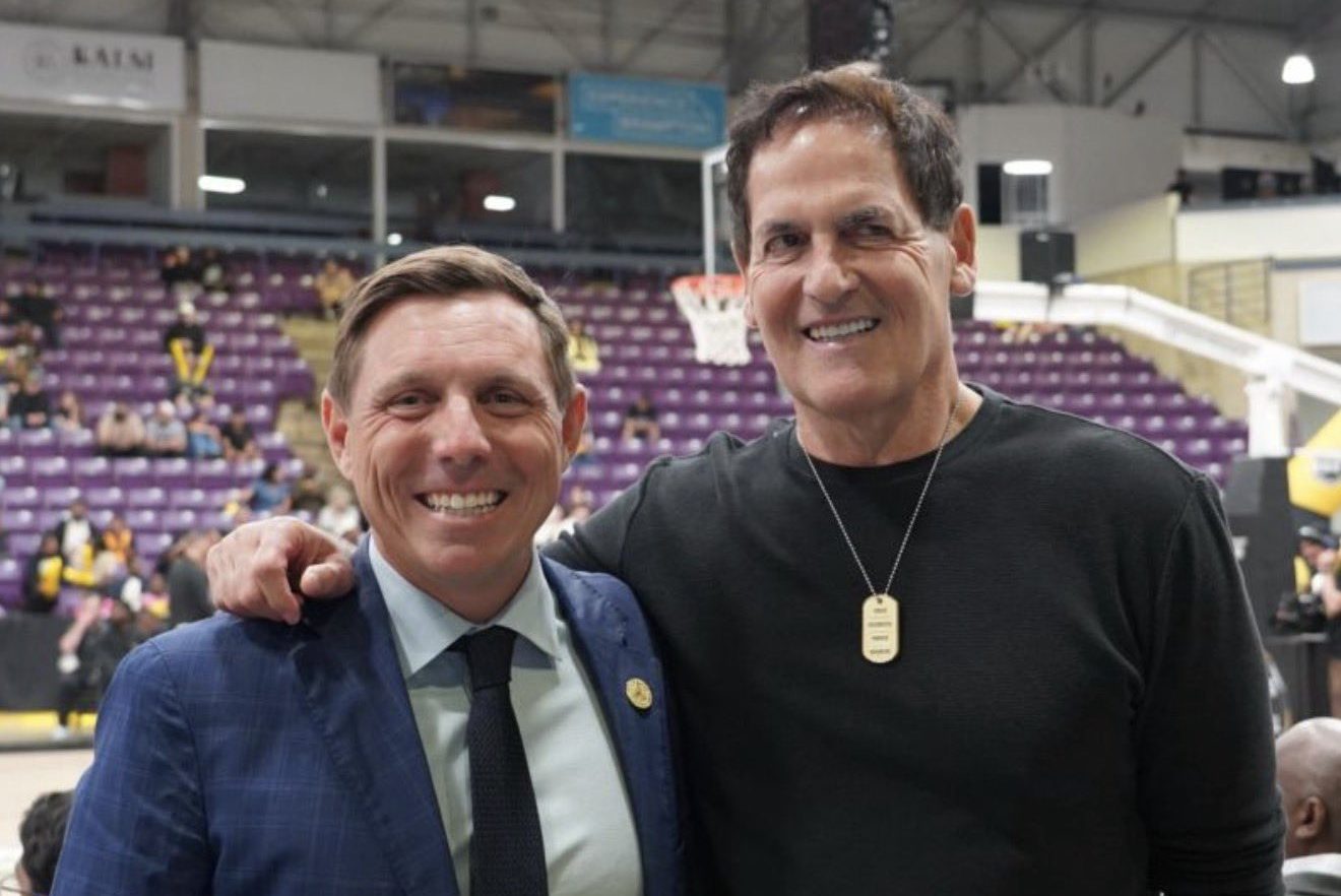 Billionaire Honey Badger owner Mark Cuban comes to Brampton for team's first 2026 defeat