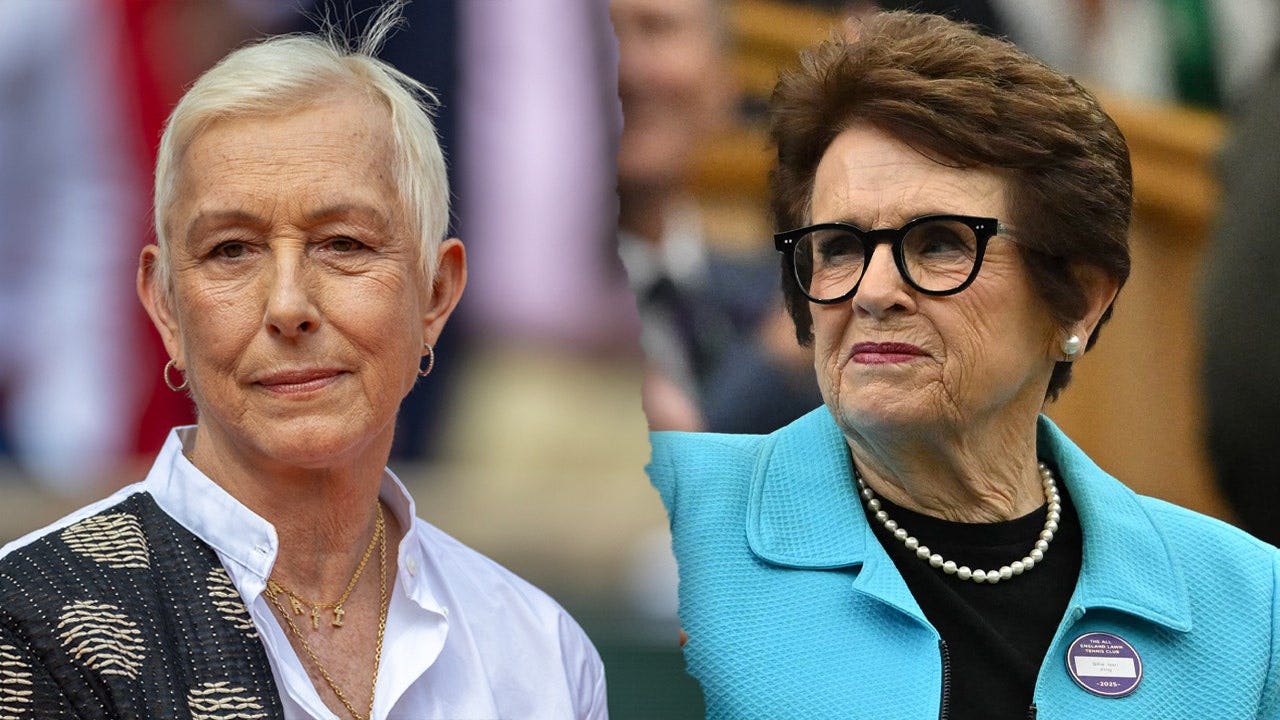 Martina Navratilova says Billie Jean King’s trans-athlete stance ‘doesn’t square’ with her own words