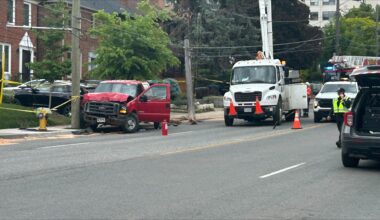 Driver charged in midtown Toronto crash that injured toddler, man
